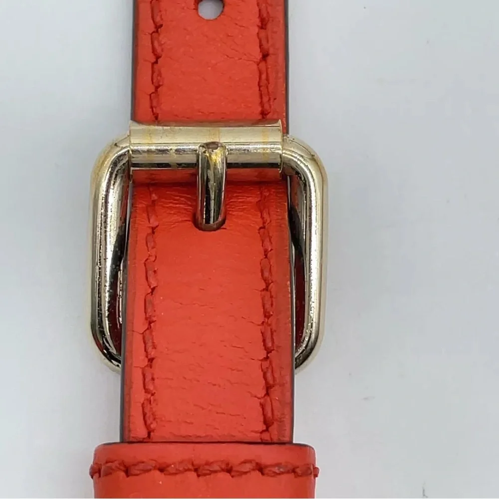 Authentic Gucci GG Micro Shimmer Orange  Mini Handbag 2way CrossbodyBag - Picture 11 of 17